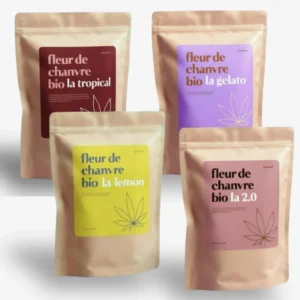 Pack Terpènes Signature – 4 Fleurs de CBD Bio