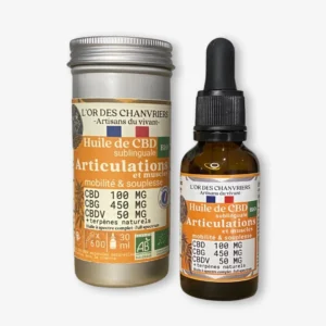 Huile de CBD bio | Articulations & Muscles – Mobilité et souplesse