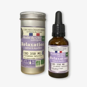 Huile de CBD bio | Relaxation - Calme et équilibre
