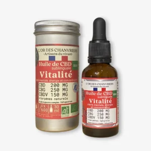 Huile de CBD bio | Vitalité – Clarté Mentale, énergie et concentration