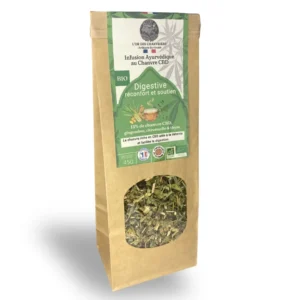 Tisane au CBD bio | Digestive –Réconfort et Soutien
